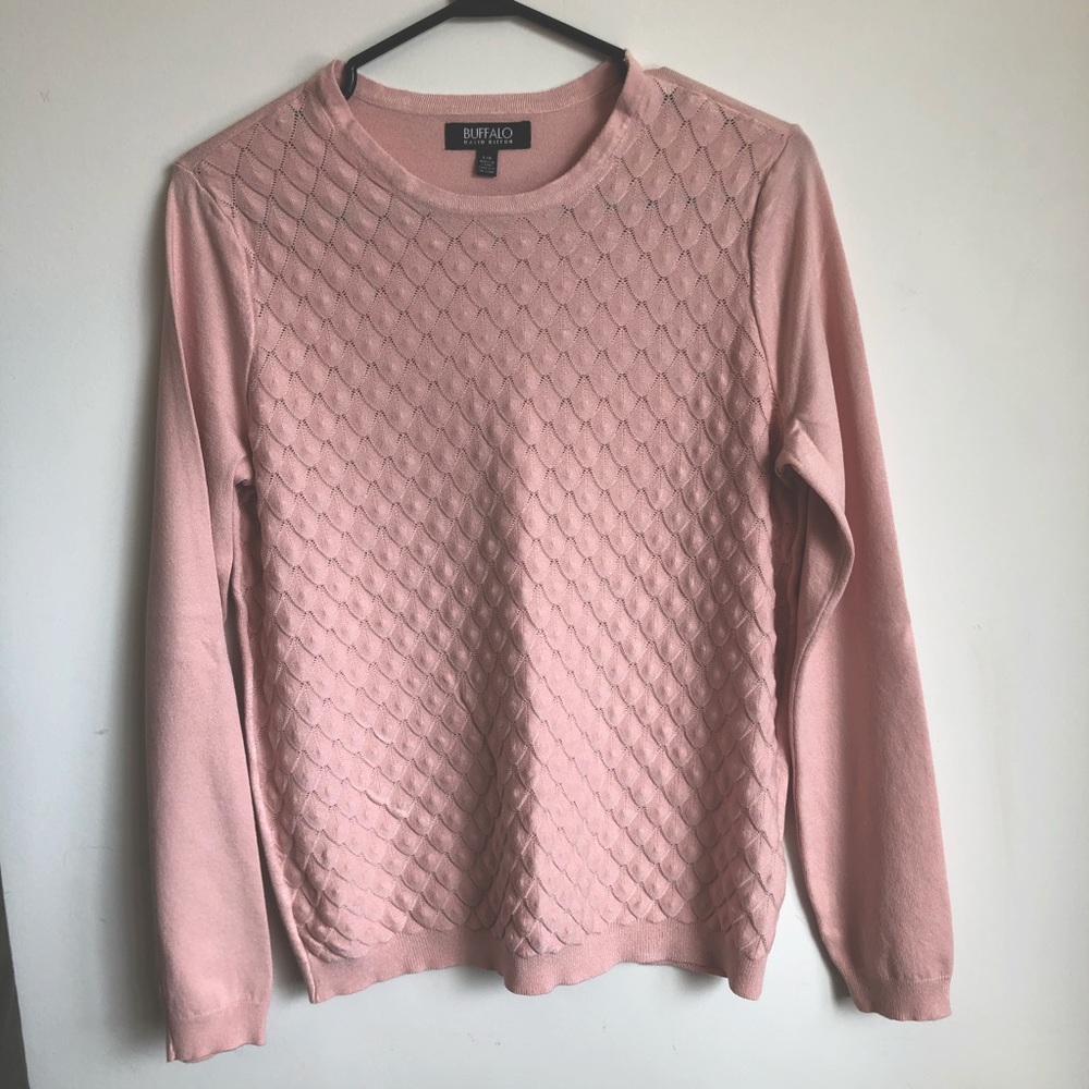 Buffalo David Bitton light Sweater -Size Large